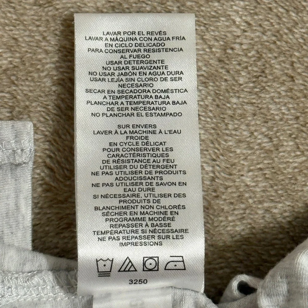 American Girl Kids S'more Please Pajama Set Gray Blue Size L 14/16 PJs